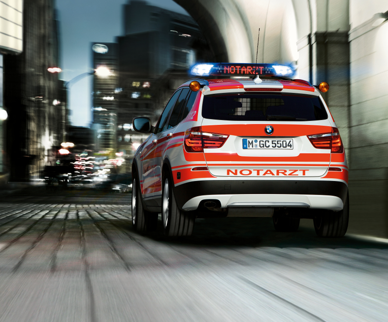 Illustration for article titled BMW Rescue Rigs Are The Classiest Rides To The Hospital